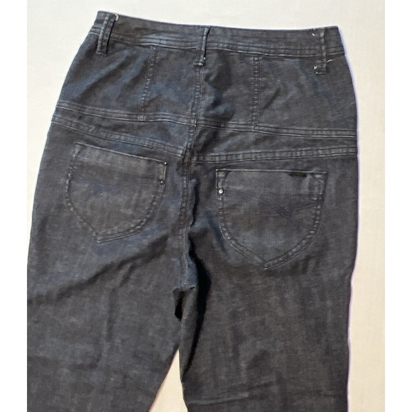 Zana Di Vintage Y2K Dark Wash Button Fly Zip Straight Leg Jeans Women's SZ 9 - Picture 16 of 16